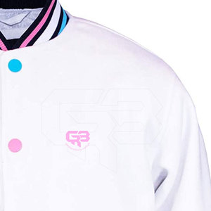 2023 personnalisé High Street Style Letterman veste pour hommes de haute qualité col montant Unique hiver OEM Service - Product Image 4