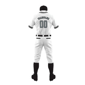 เสื้อเบสบอลระบายอากาศได้ดีชุดผ้าเจอร์ซี่100% เร็วผ้าโพลีเอสเตอร์ - Product Image 3