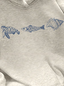 Sudaderas con capucha y sudaderas de algodón 100% de alta calidad para mujer, Sudadera con capucha de gimnasio a la moda para mujer, sudaderas con hombros caídos para mujer - Product Image 6