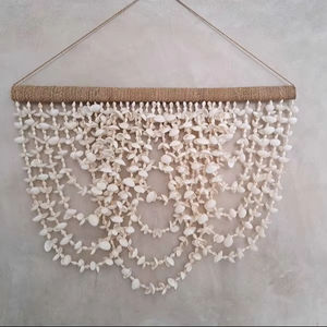 Belle tenture murale cousue à la main avec motif d'éléphant Tapisserie en bois de coton faite à la main pour les festivals et la décoration intérieure - Product Image 1