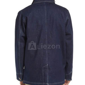 2025 ropa informal de Color sólido para hombre, chaqueta vaquera, ropa de calle, nueva moda, chaqueta vaquera cómoda para hombre - Product Image 3