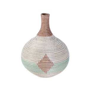 Nouvelle arrivée vase à fleurs en jonc de mer avec un design varié pour la décoration intérieure grossistes de luxe tissé à la main de haute qualité du Vietnam - Product Image 4