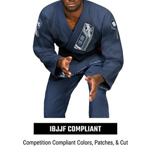 Jeunes enfants brésilien Jiu Jitsu Gi costume compétition Gi brésilien Jiu Jitsu uniforme MMA grappling costume col renforcé - Product Image 5
