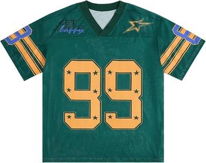 Loose Fit Oversized Men Tshirt <b>Y2K</b> Jersey Style with Custom DTF Printed Logo Direct Factory Price - Product Image 1