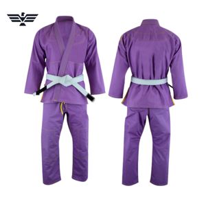 Ensemble uniforme de judo brodé sur mesure OEM de haute qualité 100% coton, séchage rapide, léger, respirant, unisexe, Pakistan - Product Image 5