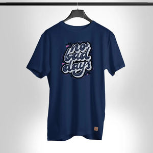 Camiseta de algodón pesado personalizada para hombre, elegante, cuello redondo, ajustado, logotipo frontal impreso DTG/DTF 100% algodón - Product Image 5