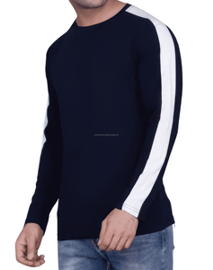 Camisetas de Fitness de Alta Calidad para Hombre, Corte Regular, Personalizadas, 100% Algodón, Cuello Redondo, Manga Regular, Estilo Urbano, Diseño Frontal en Blanco, Transpirables - Product Image 4