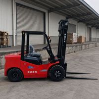 Chariot élévateur électrique mini à prix d'usine, 3 tonnes, batterie lithium, hauteur de levage 3 mètres