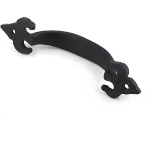 Manija de Puerta de Hierro Forjado al por Mayor, Ecológica, Multifuncional, Estilo Vintage, Acabado Plateado para Hogares, Hoteles, Escuelas, Herramientas - Product Image 4