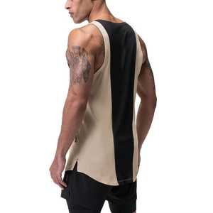 2025 verano colorido logotipo personalizado correr al por mayor hombres camiseta sin mangas entrenamiento gimnasio camiseta sin mangas buena calidad hombres camiseta sin mangas - Product Image 6