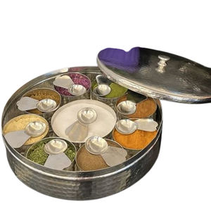 Handmade Hotel & Restaurant Metal <b>Canister</b> <b>Set</b> Kitchen Airtight Stainless Steel & Plastic for Home Use - Product Image 1