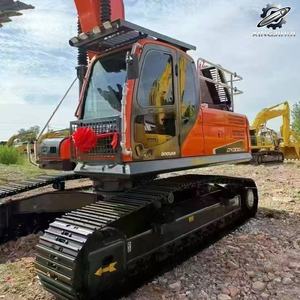 Excavatrice Doosan DX300 d'occasion, 30 tonnes, godet de 1,5 m³, marque coréenne d'origine, grande excavatrice sur chenilles, faible nombre d'heures, certifiée CE - Product Image 3