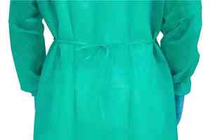 Robe médicale jetable à manches longues, respirante et imperméable, robe de protection pour hôpital, pour usage médical - Product Image 4