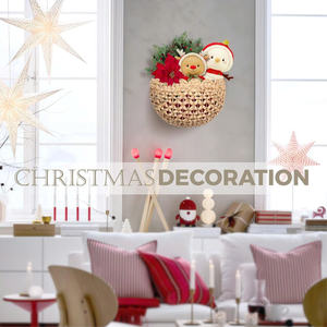 Cesta Colgante Boho para Almacenamiento, Decoración de Pared, para Flores, Entrada, Cesta Colgante de Jacinto de Agua - Product Image 5