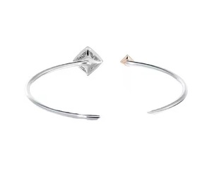 Pulsera de tenis de diamante de corte redondo de moissanita de lujo elegante superventas para mujer - Product Image 3