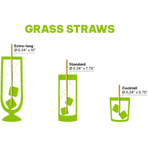 100% Biodegradable Organic Natural Grass <b>Straws</b> Drinking Hot and Cold Drink Set Reusable Vietnam High Quality and Good Price - Product Image 6