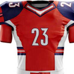 Custom American <b>Football</b> Uniform Unique Style for National Team Breathable Quick Dry Printed Short Sleeves 100% Polyester Unisex - Product Image 5