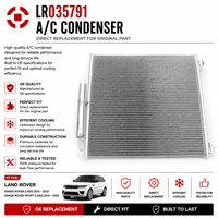 Condensateur de climatisation de haute qualité LR035791 pour Land Rover Range Rover Sport Discovery 5 Pièces automobiles