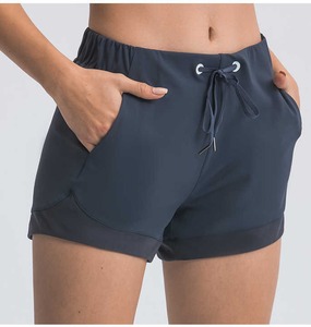 Vente en gros de shorts de bain pour femmes taille haute exercice décontracté Fitness Sports Workout Lounge 2025 - Product Image 3