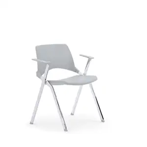 Silla comunitaria de plástico duradero Exito-Silla de oficina fácil de limpiar-Mantenimiento para áreas de alto tráfico