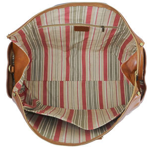 กระเป๋าดัฟเฟิลกันน้ำสำหรับเดินทางของผู้หญิงผู้ชายหนังแท้100% 2026ทำจากโรงงานผลิต - Product Image 5