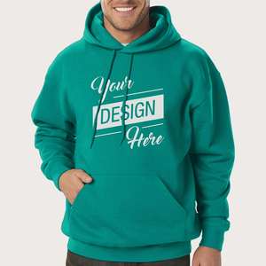 Sweat à capuche d'hiver en molleton 100% coton personnalisé, respectueux de l'environnement, avec logo imprimé numériquement, broderie avec des couleurs et un style uniques - Product Image 5