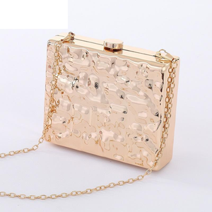 Stylish Embellished <b>Mini</b> Clutch Handbags for Women Metal <b>Bags</b> Wholesale Factory Price Garden Ornaments - Product Image 6