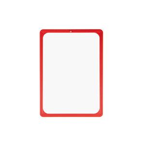 Sistema di cornici per poster - serie 100 cornici per poster, rosso, DIN A5, 5 pz. / confezione. - PKR-A5-100-01 - Product Image 1