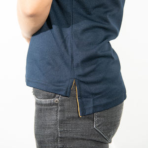 Camiseta de Manga Corta para Hombre de Alta Calidad, con Logotipo Bordado, Uniforme, Jersey de Compresión, Tallas Grandes, Cuello Alto Formal, Buen Precio - Product Image 2