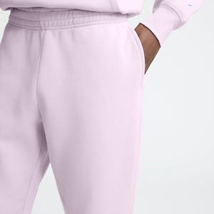 กางเกงวอร์มผ้าฝ้ายฟลีซคุณภาพพรีเมียม น้ำหนักเบา สำหรับผู้หญิง แบบ OEM สวมใส่สบายๆ สำหรับฤดูหนาว ลายเรียบ ระบายอากาศได้ดี แห้งเร็ว - Product Image 3