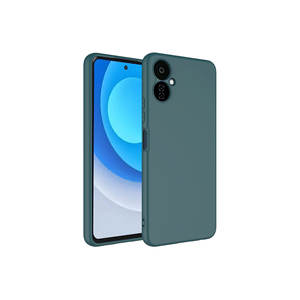 Étui en silicone vert foncé Tecno Camon 19 Neo Slim, série Launch, pour les modèles Pova Neo Camon 18 Premier A3S-NXXA Mara - Product Image 1
