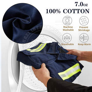 Chemises de soudage FR pour hommes en stock à bas prix, ignifuges, imperméables, respirantes, légères, design personnalisé, vente chaude - Product Image 2