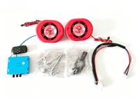 Système audio MP3 étanche pour moto FEKON FK150 - Stéréo 12V pour guidon avec radio FM, USB, carte TF et AUX