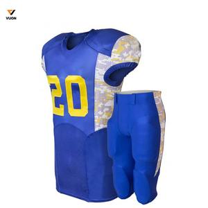 2024 nouveauté maillots de football respirants pour hommes pas cher en gros brodé uniformes de football américain hauts pour toute l'équipe - Product Image 6
