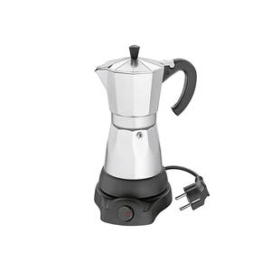 Cafetera Eléctrica Cilio de 480W, 6 Tazas, Accesorios de Aluminio para Mesa, 11.5cm, Máquinas de Espresso, Público Objetivo: Amantes del Café - Product Image 1