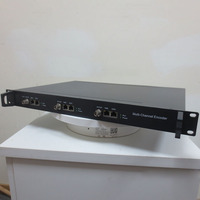 Full HD 1080P 24 canales a IPTV ASI H264 MPEG4 IP MPTS SPTS Cable TV Codificador de video digital