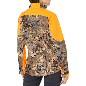 Veste tactique de chasse Upland au design unique pour homme Veste d'extérieur camouflage sur mesure avec technologie de matériau imperméable à l'eau zippée - Product Image 4