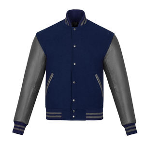 Vente en gros de vestes d'université vierges en laine Letterman Baseball College Team pour hommes - Product Image 1