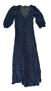 Vestidos sedosos polivinílicos usados para mujer, vestidos largos de talla mixta, ropa de segunda mano a la moda - Product Image 2