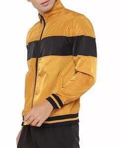 Veste coupe-vent rétro vintage en toile enduite de polyester pour homme, imperméable, respirante, col montant - Product Image 2