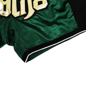Pantalones cortos MMA de poliéster transpirable para hombre, ropa de artes marciales Muay Thai informal para niños y adultos, servicio OEM tejido con impresión Digital disponible - Product Image 5