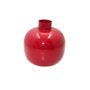 Fancy Design Tableware <b>Decorative</b> Iron Flower <b>Vase</b> Red Finishing for Home and Wedding Decoration Metal <b>Vase</b> Handmade - Product Image 1