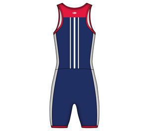 Équipement d'aviron de qualité supérieure combinaison d'aviron sublimée personnalisée Unisuit de compression pour la course - Product Image 3