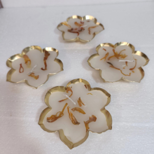 Portavelas con forma de flor de Metal de latón chapado en oro de primera calidad, decoración clásica para el hogar y la sala de exposición, recomendado por el vendedor - Product Image 1