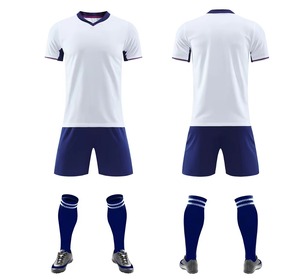 Nueva Llegada 2025, Uniforme de Fútbol Personalizado de Manga Corta, 100% Poliéster Transpirable, Superventas, Ropa de Fútbol para Adultos en Tallas Grandes - Product Image 2