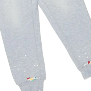 Chándal a rayas juvenil de entrenamiento informal personalizable para hombre 100% algodón invierno Tog combinación de remolque de dos piezas Color personalizado - Product Image 4