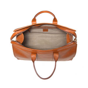 Bolsa de lona de cuero de venta en línea de alta calidad Impresión de logotipo profesional Diseña tu propia bolsa de lona de cuero impermeable - Product Image 5