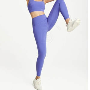 Pantalones de Yoga para Mujer, Nuevo Estilo, Precio Bajo, Secado Rápido, Transpirables, Leggings de Nailon para Gimnasio y Fitness - Product Image 5