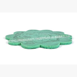 Posavasos de resina, plato ovalado para servir comida, hogar, boda y nuevo restaurante, cena de boda decorativa - Product Image 3