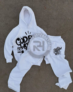 Sudadera con capucha de lana de algodón 100% personalizada de fabricante OEM para hombre MOQ bajo para invierno - Product Image 1